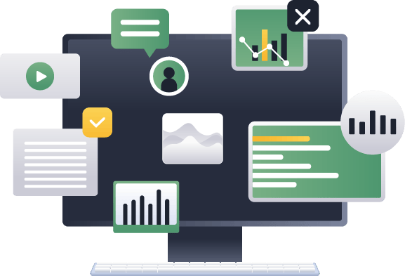 管理画面のイラスト