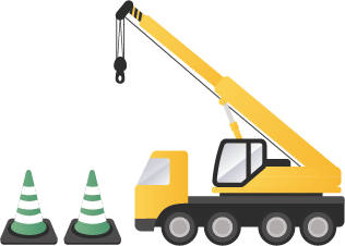 工事現場のイラスト